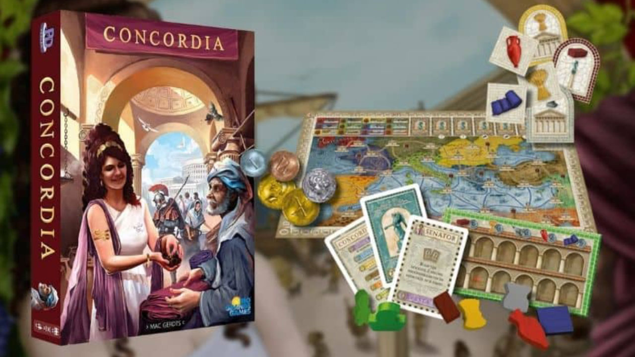 Concordia board game | Source: gamecows.com