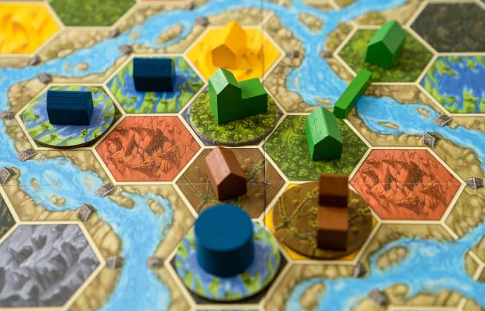 You can upgrade each structure step by step in Terra Mystica | Source: capstone-games.com
