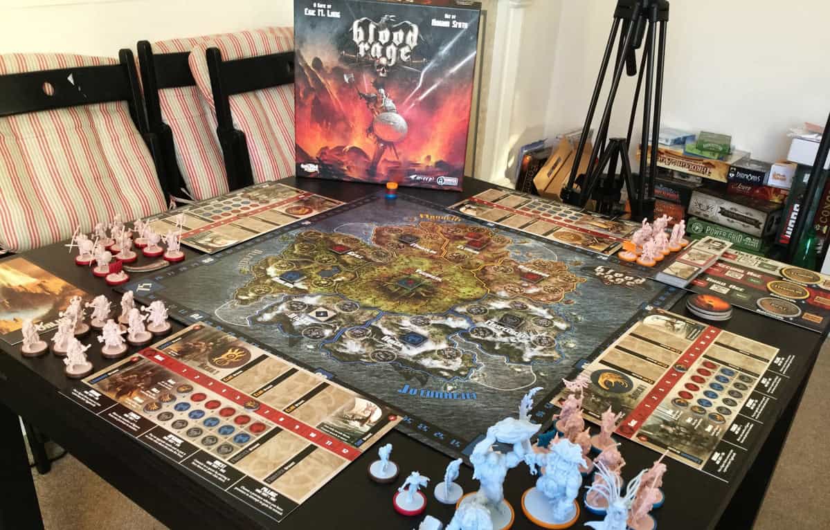 Blood Rage Setup