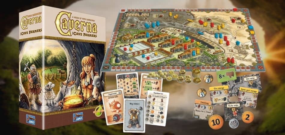 Caverna: The Cave Farmers board game
