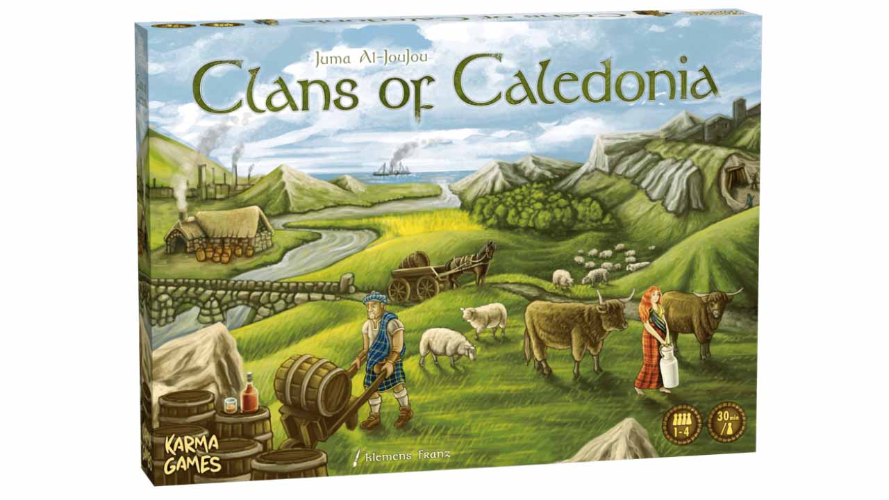 Clans of Caledonia board game