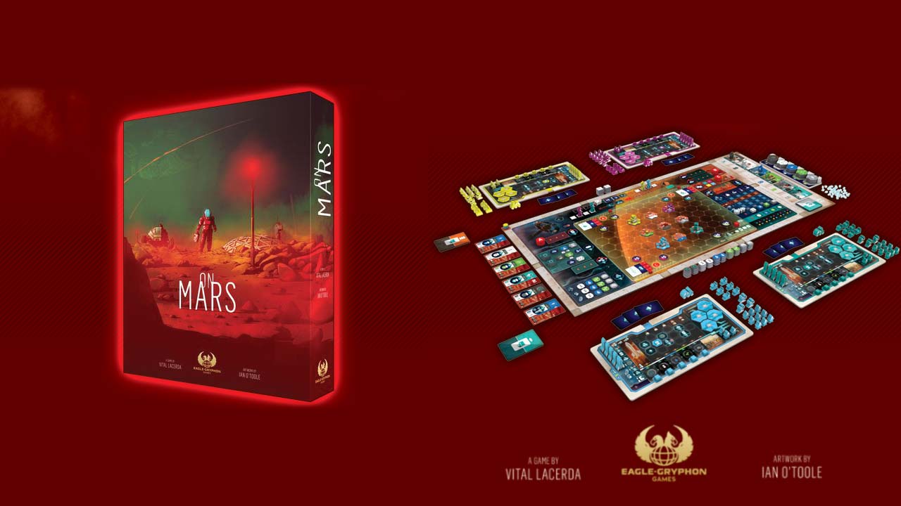 On Mars board game