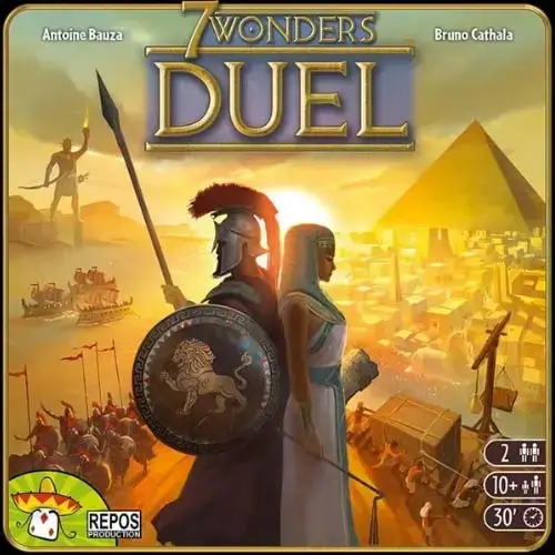 7 Wonders Duel board game cover