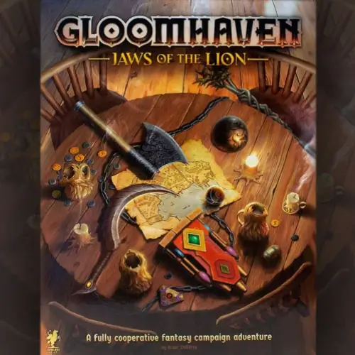 Gloomhaven: Jaws of the Lion board game cover