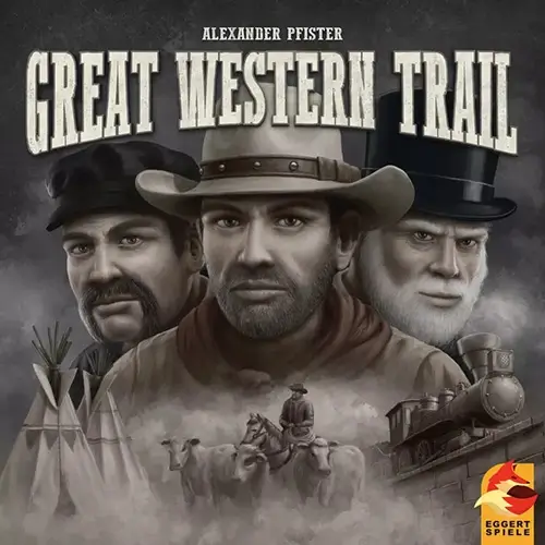 Great Western Trail board game cover