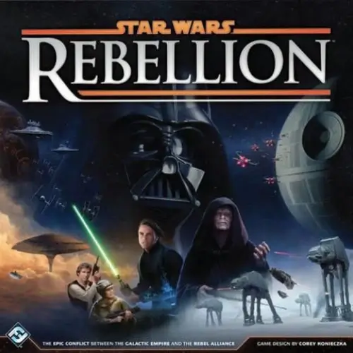 Star Wars: Rebellion board game cover
