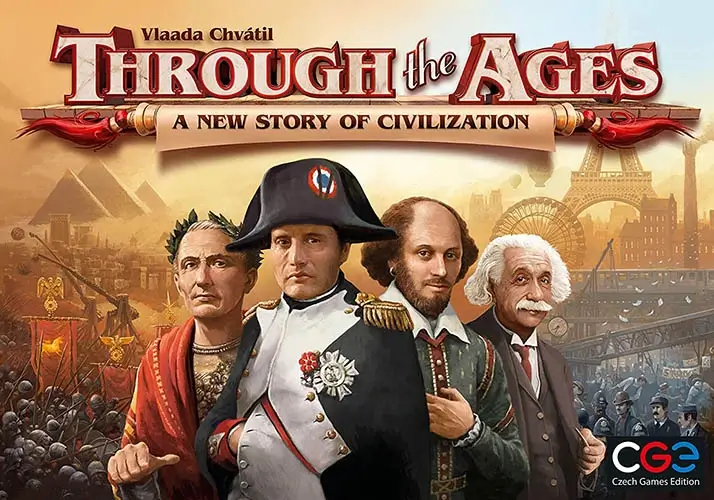 Through the Ages: A New Story of Civilization board game cover