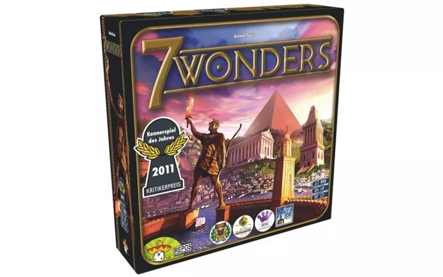 7 Wonders (2010) board game box