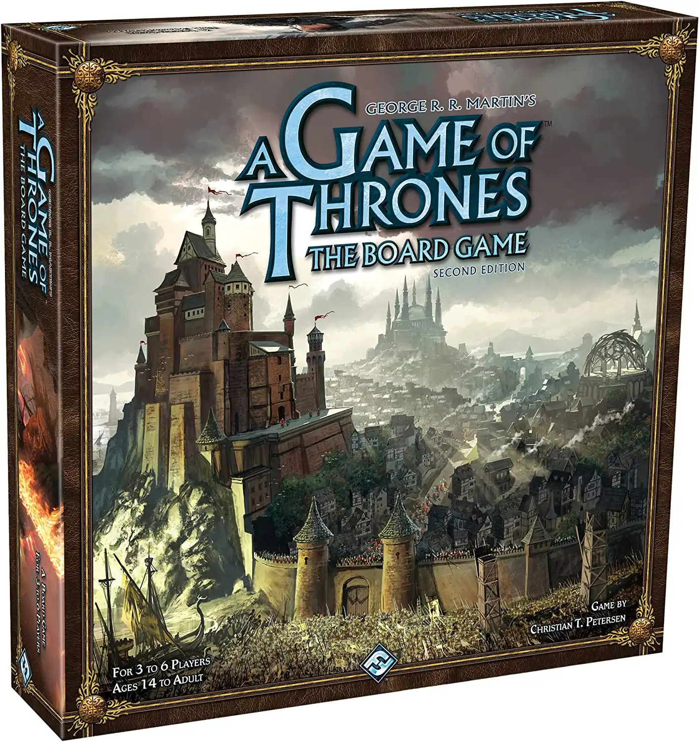 A Game of Thrones: The Board Game (Second Edition) (2011) box
