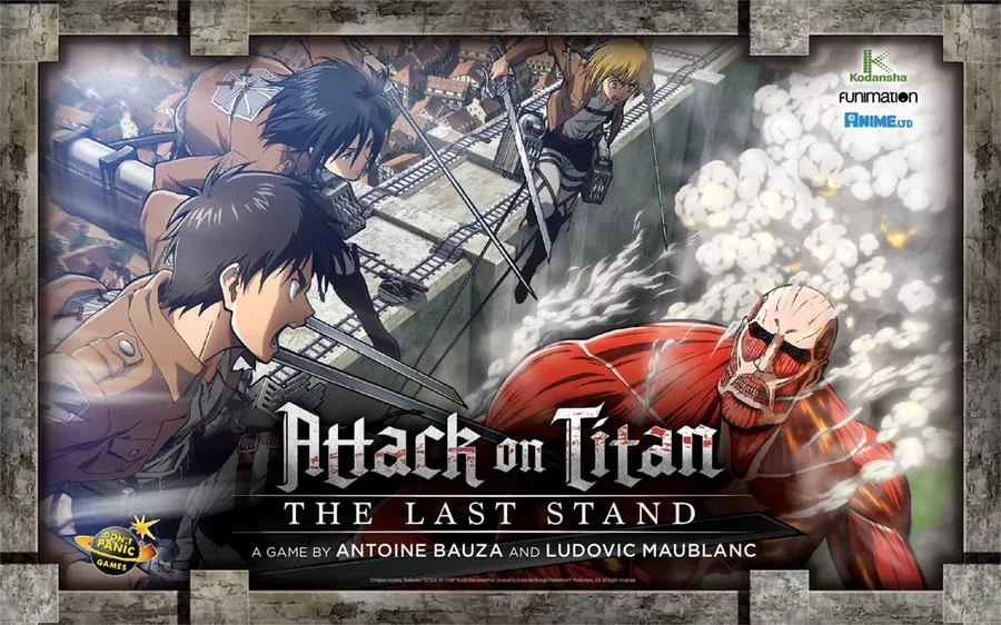 Attack on Titan: The Last Stand (2017) board game cover