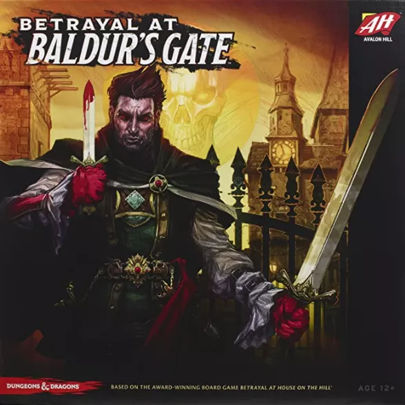 Betrayal at Baldur's Gate (2017) board game cover