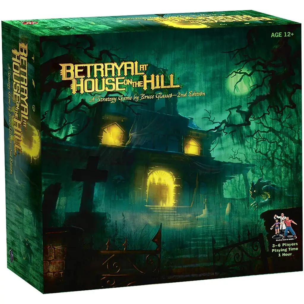 Betrayal at House on the Hill board game box