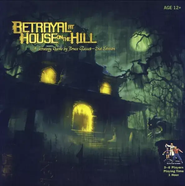 Betrayal at House on the Hill board game cover
