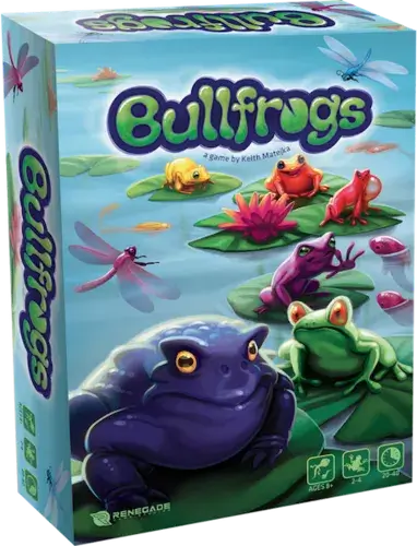 Bullfrogs (2015) board game box