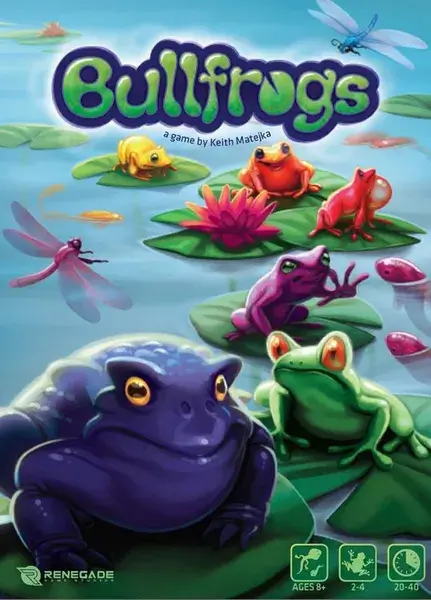 Bullfrogs (2015) board game cover