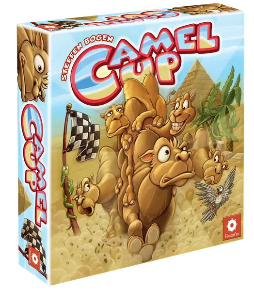 Camel Up (2014) board game box