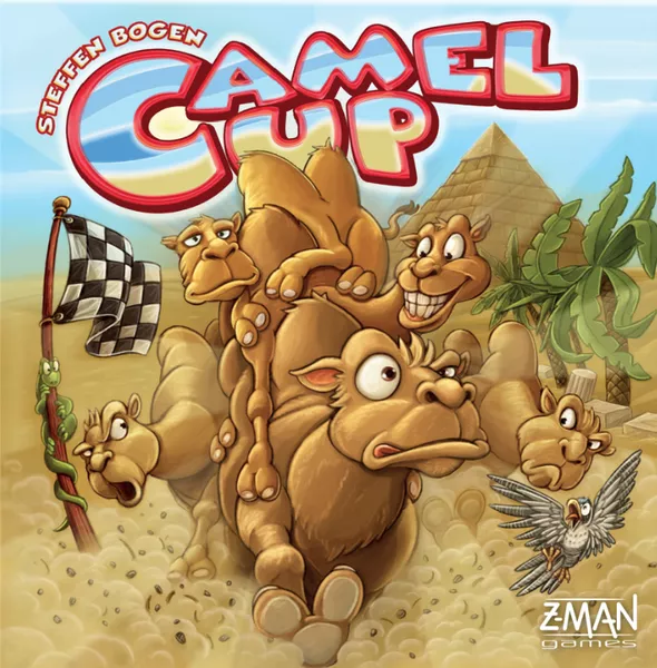 Camel Up (2014) board game cover