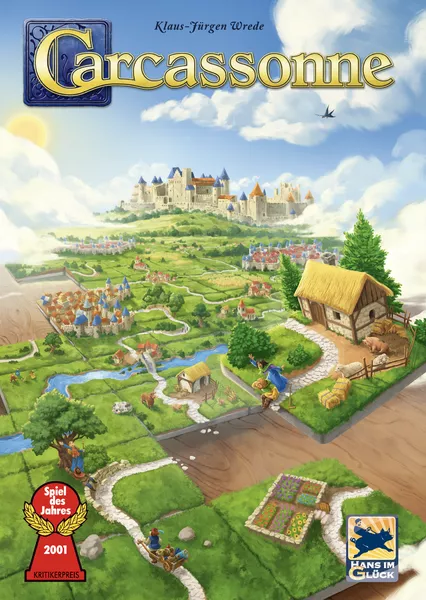 Carcassonne (2000) board game cover