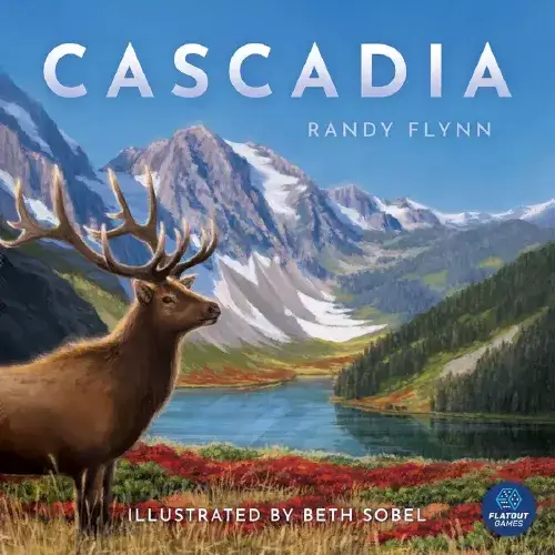 Cascadia board game cover
