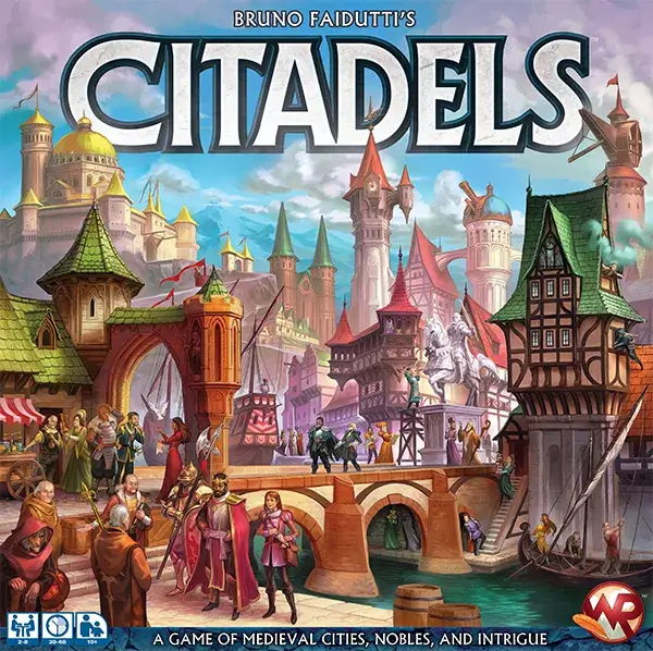 Citadels (2016) board game cover