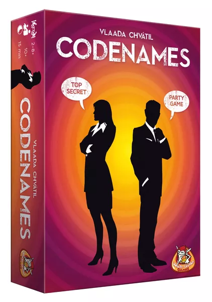 Codenames (2015) board game box