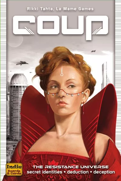 Coup (2012) board game cover