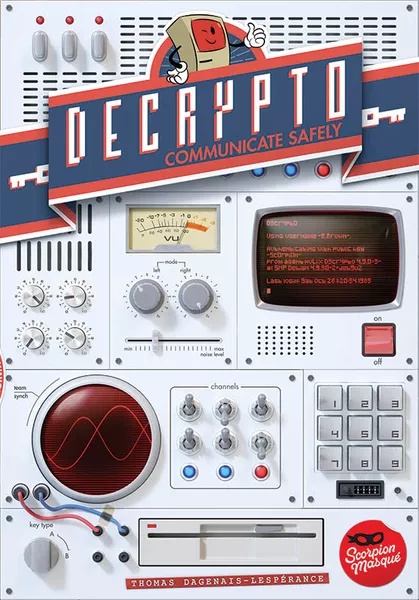 Decrypto (2018) board game cover