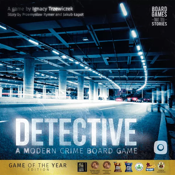 Detective: A Modern Crime Board Game (2018) board game cover