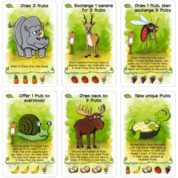 Fabled Fruit (2016) cards 1