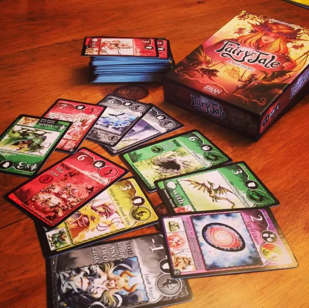 Fairy Tale (2004) board game components