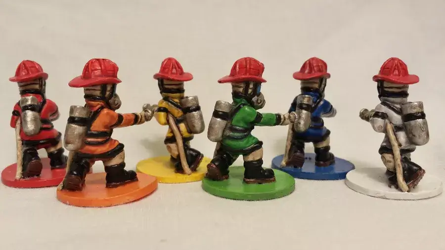 Flash Point: Fire Rescue (2011) meeples