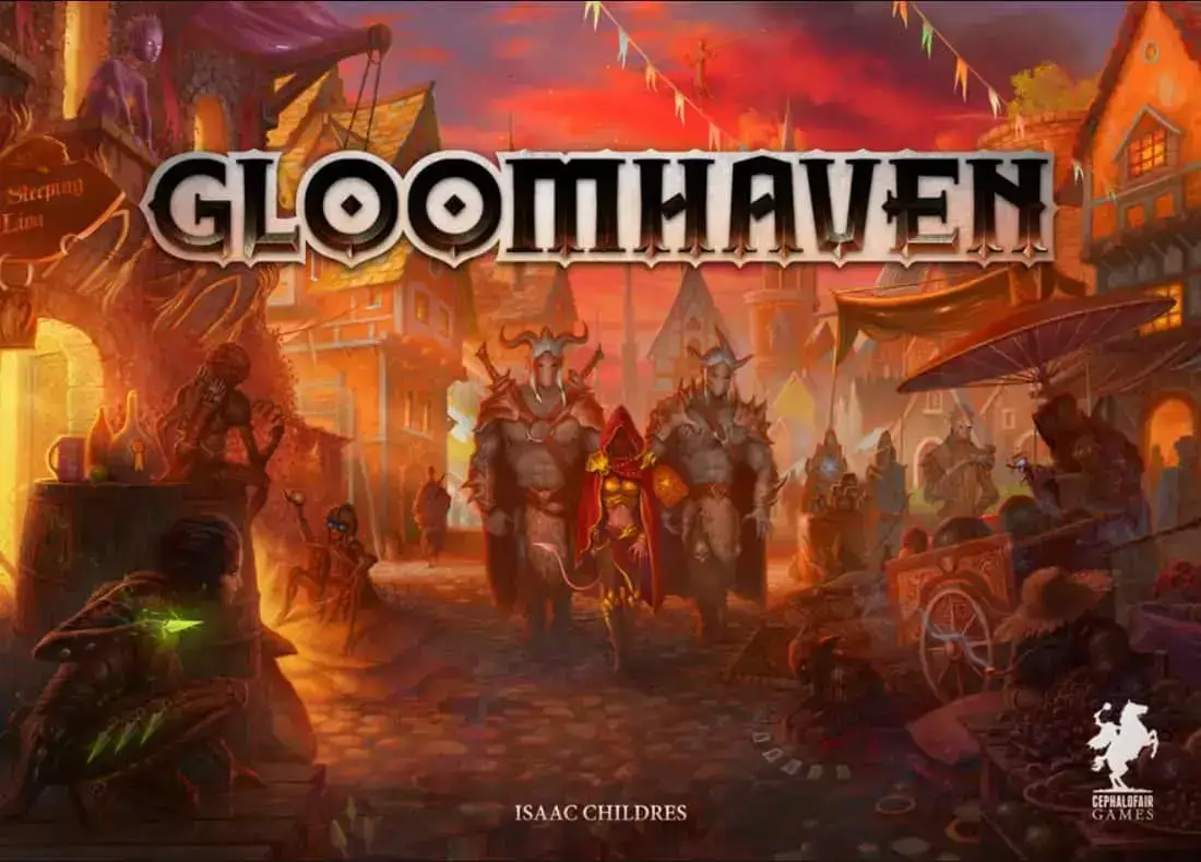 Gloomhaven board game cover