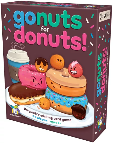 Go Nuts for Donuts (2017) board game box