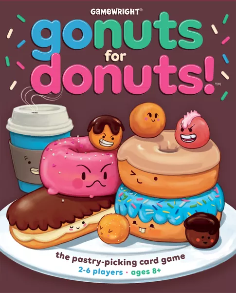 Go Nuts for Donuts (2017) board game cover