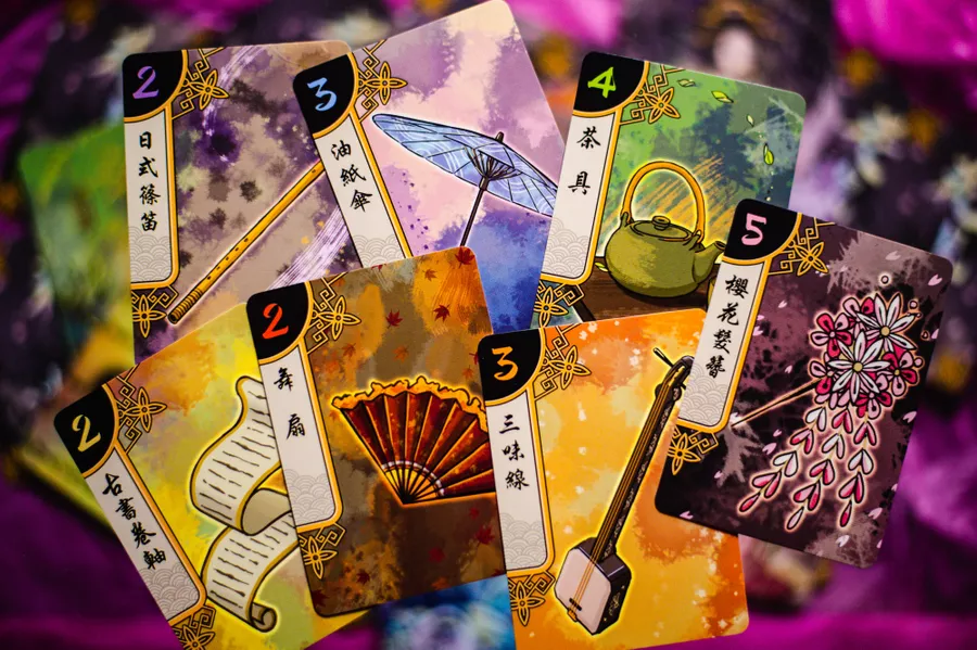 Hanamikoji (2013) cards