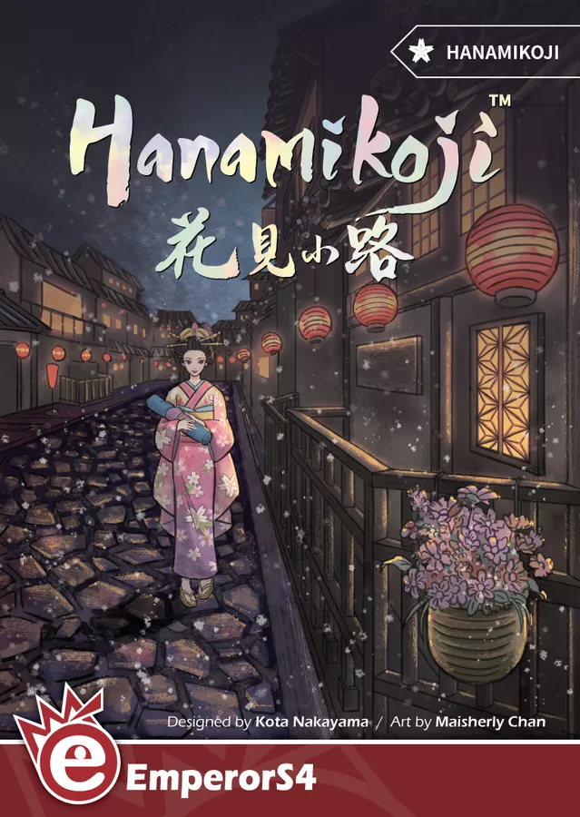 Hanamikoji (2013) board game cover