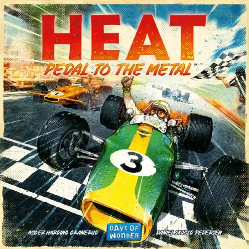 Heat: Pedal to the Metal board game cover