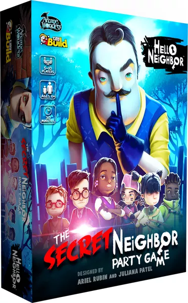 Hello Neighbor: The Secret Neighbor Party Game (2020) board game box