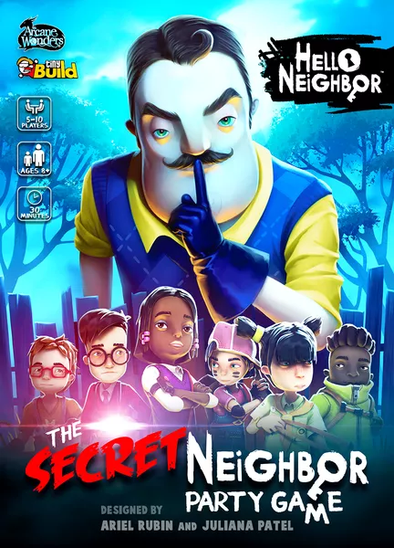 Hello Neighbor: The Secret Neighbor Party Game (2020) board game cover