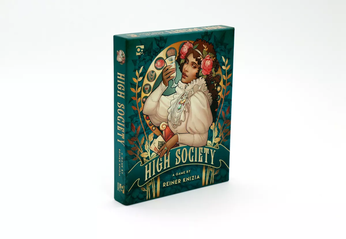 High Society (1995) board game box