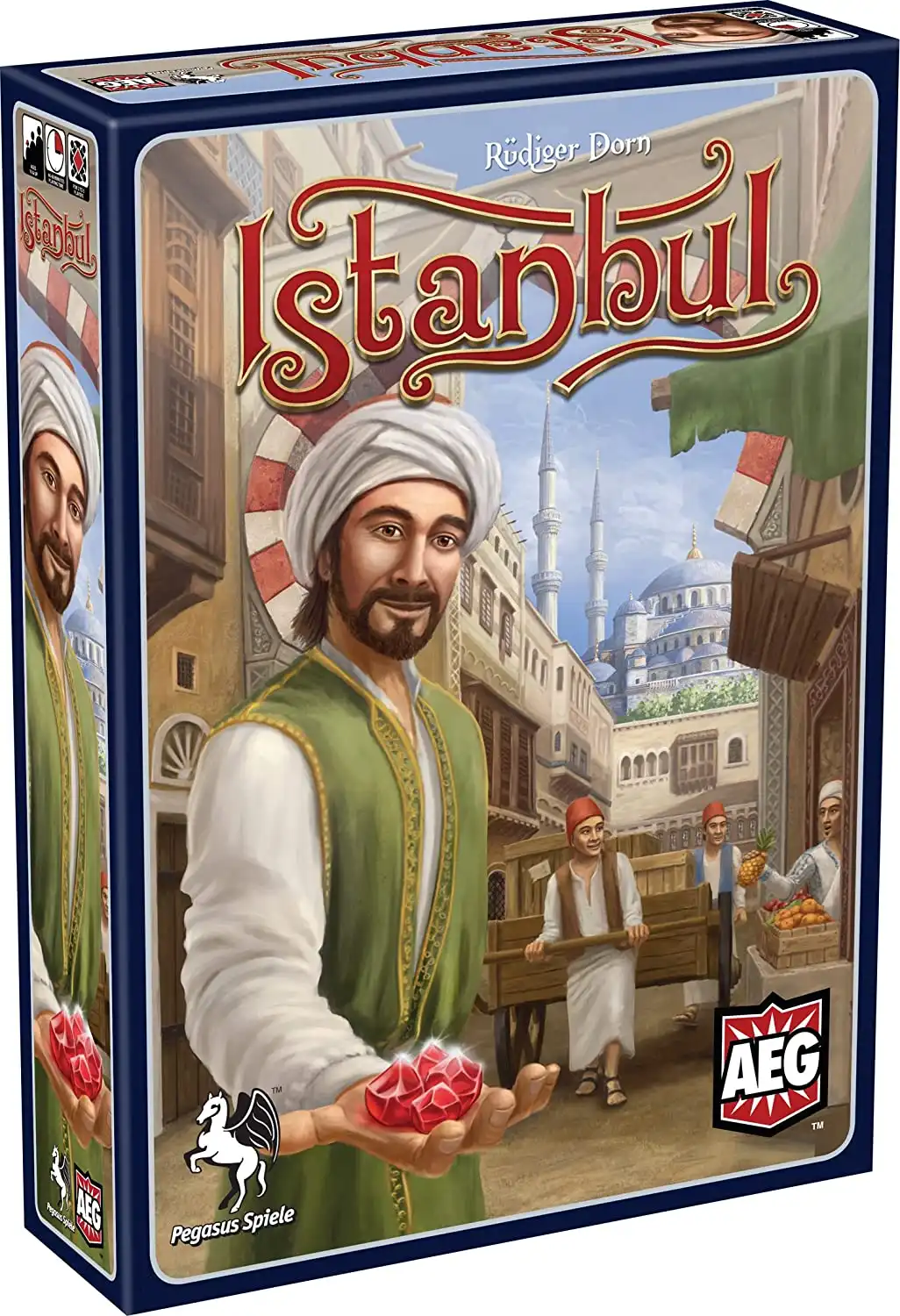 Istanbul (2014) board game box