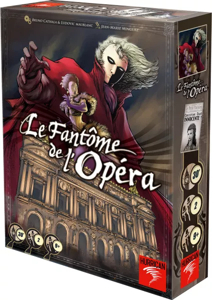 Le Fantôme de l'Opéra (2013) board game box