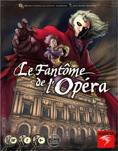Le Fantôme de l'Opéra (2013) board game cover