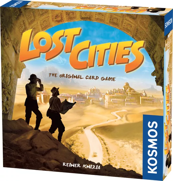 Lost Cities (1999) board game box