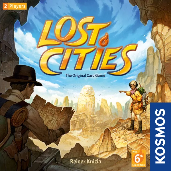 Lost Cities (1999) board game cover
