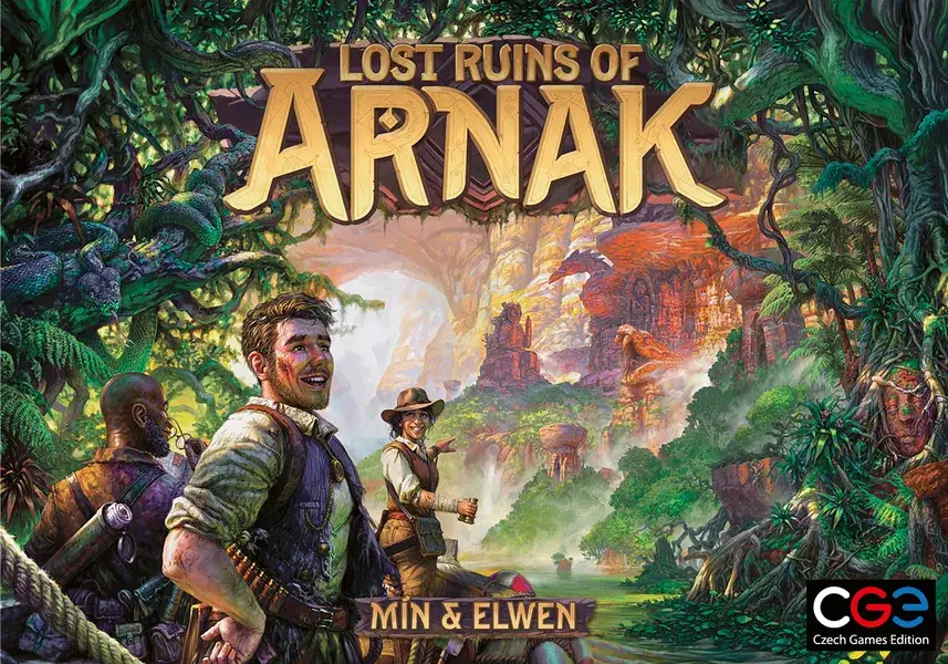 Lost Ruins of Arnak board game cover