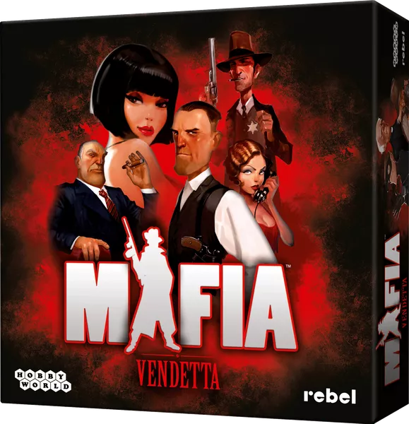 Mafia: Vendetta (2012) board game box