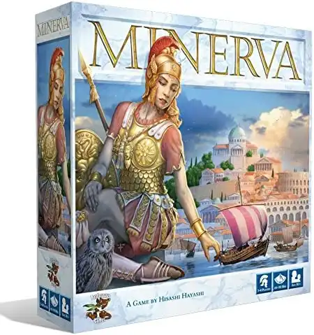 Minerva (2015) board game box