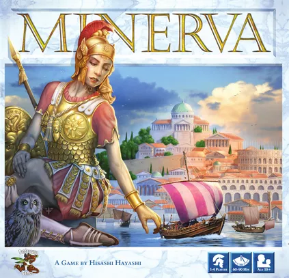 Minerva (2015) board game cover