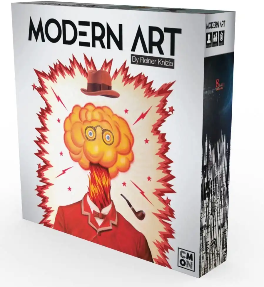 Modern Art (1992) board game box